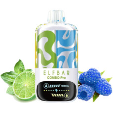 Ельф Бар Соmbо Рrо 30000 Лайм + Синя Малина