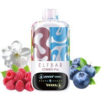Ельф Бар Соmbо Рrо 30000 Жасмин Малина + Чорниця Лiд