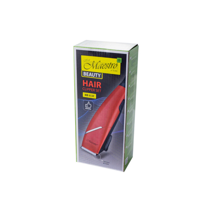 Машинка для стрижки Maestro - MR-653C-Red (MR-653C-RED)