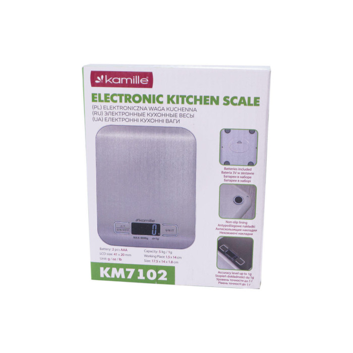 Ваги кухонні Kamille - KM-7102 (7102)