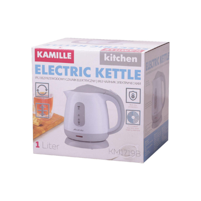 Електрочайник Kamille KM-1719B (1719B)