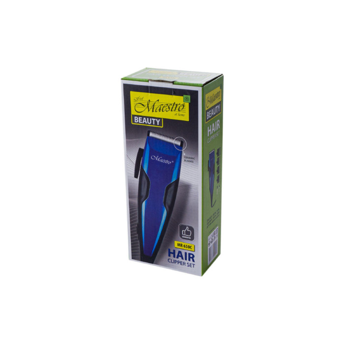 Машинка для стрижки Maestro - MR-650C (MR-650C-BLUE)