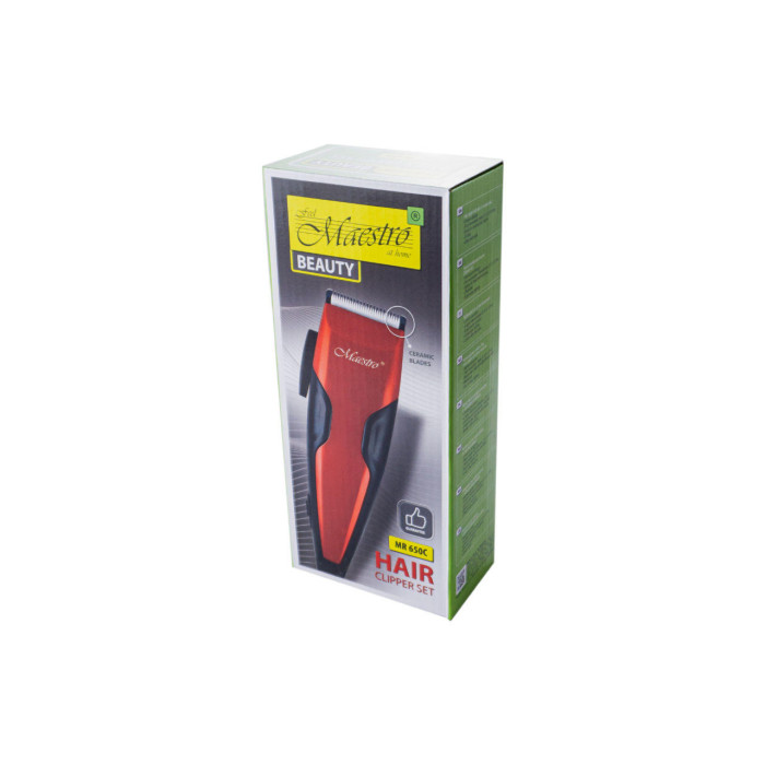 Машинка для стрижки Maestro - MR-650C-Red (MR-650C-RED)