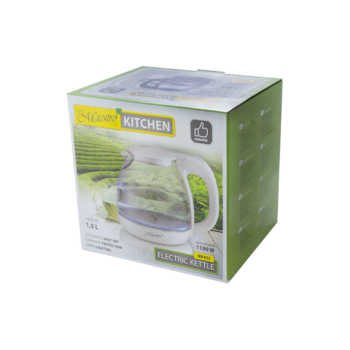 Електрочайник Maestro MR-055-White (MR-055-WHITE)