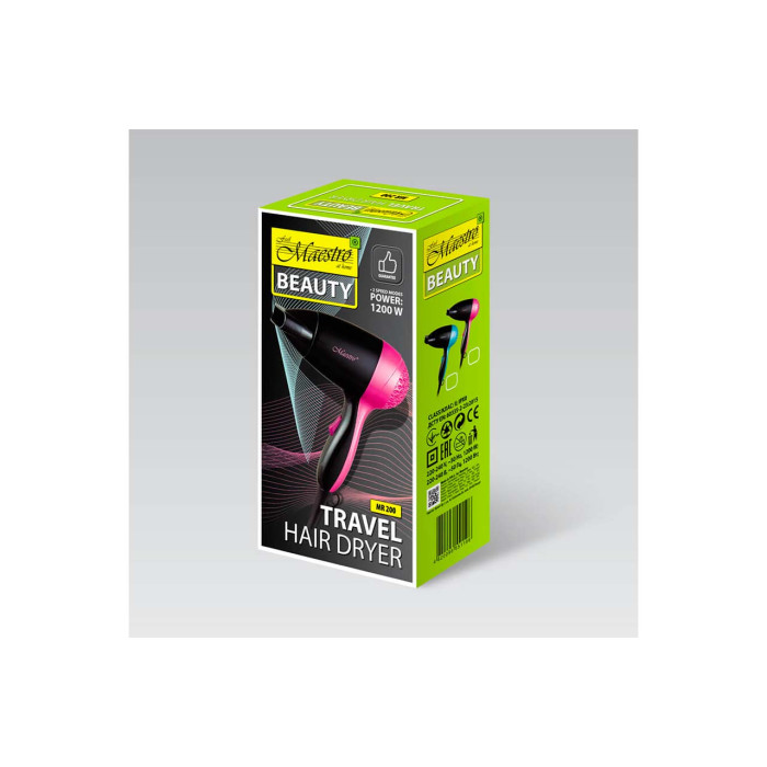 Фен Maestro MR-200-Pink (MR-200-PINK)