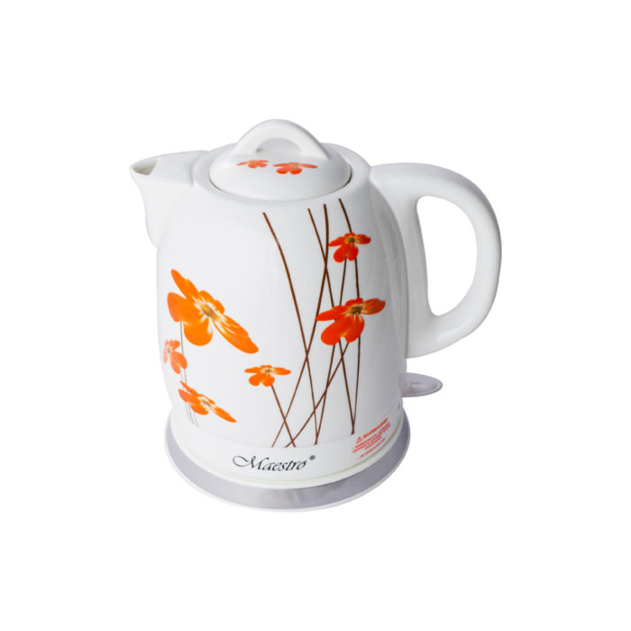 Електрочайник Maestro - MR-066-Red Flowers (MR-066-RED-FLOWERS)