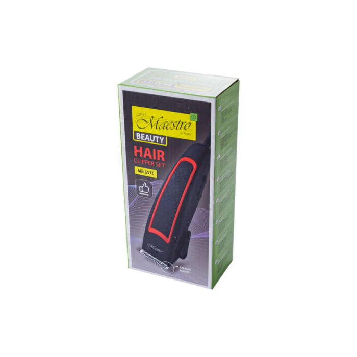 Машинка для стрижки Maestro - MR-657C-Red (MR-657C-RED)