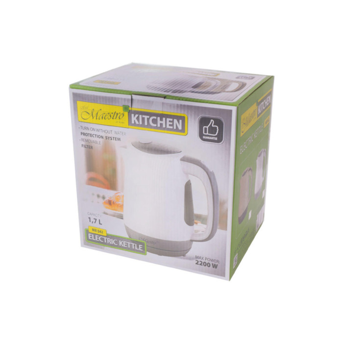 Електрочайник Maestro MR-042-White (MR-042-WHITE)
