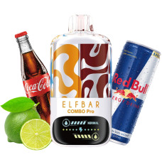 Elf Bar Combo Pro 30000 Енергетик + Лайм Кола 5%