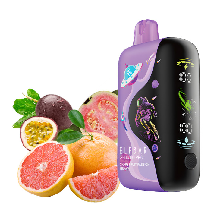 Elf Bar GH33000 Pro Грейпфрут Маракуя Гуава 5%