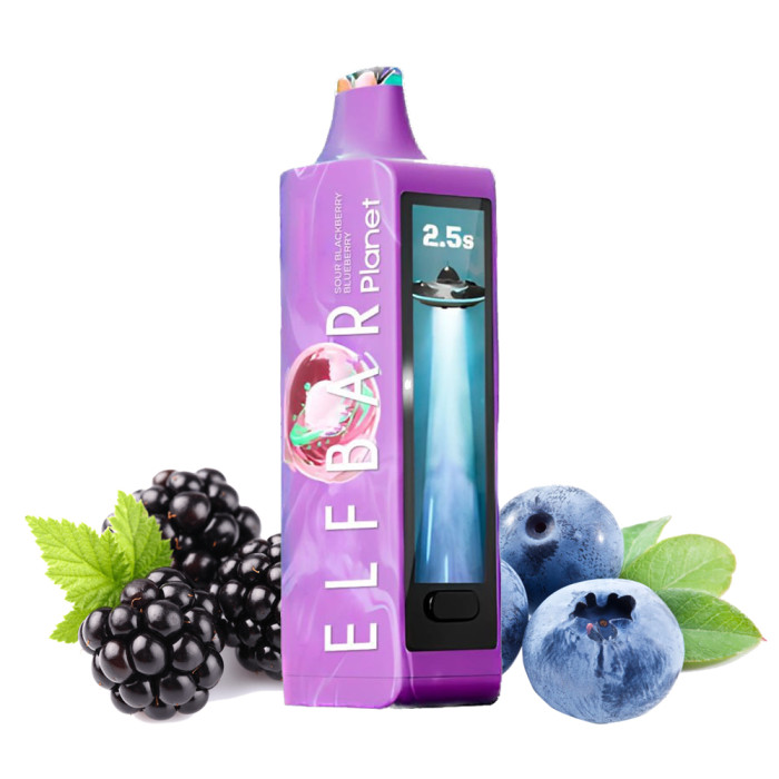Elf Bar Planet 25000 Кисла Ожина Чорниця 5%
