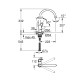 Змішувач для кухні Grohe Start Flow 31555001 Змішувач для кухні Grohe Start Flow 31555001