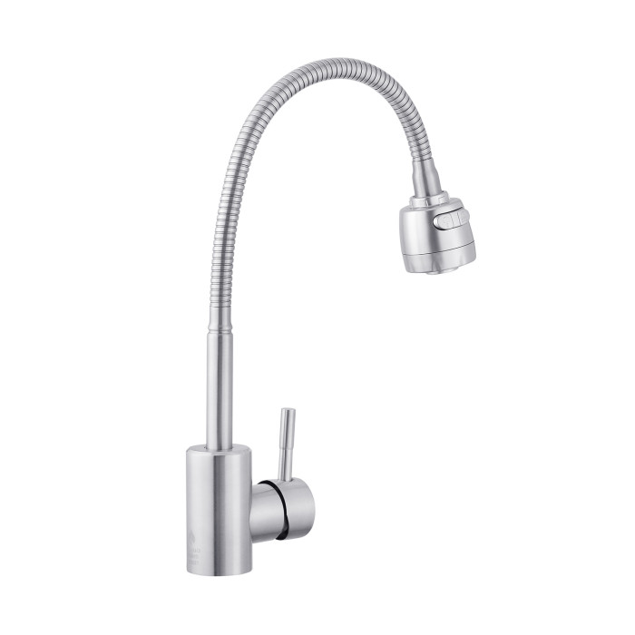 Змішувач для кухні з гнучким виливом Agua Acero - INOX035-2