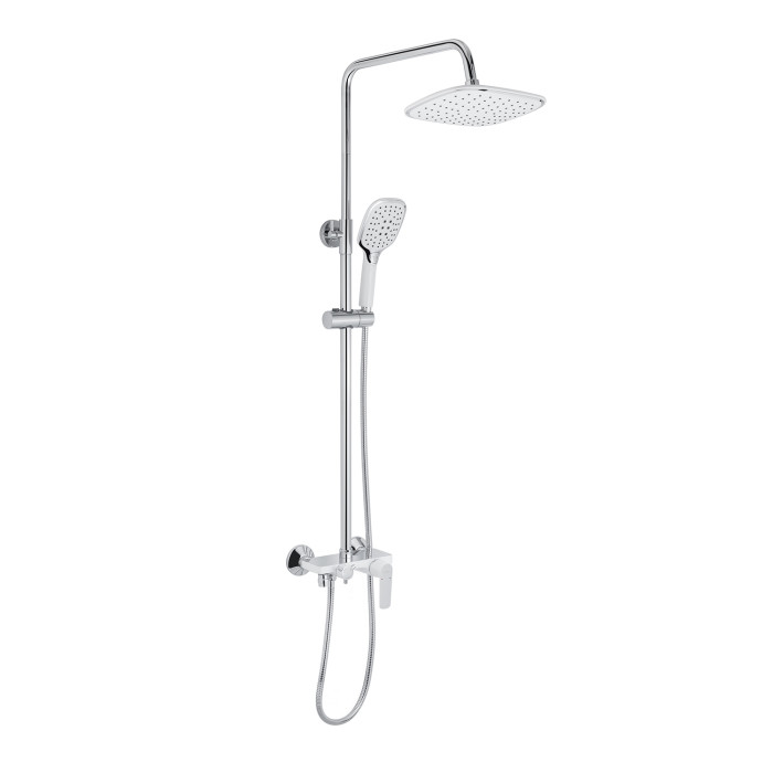 Набор 3 в 1 душова система Kroner Armada-W063 + змішувач Armada-W010 + змішувач Bidet-C082