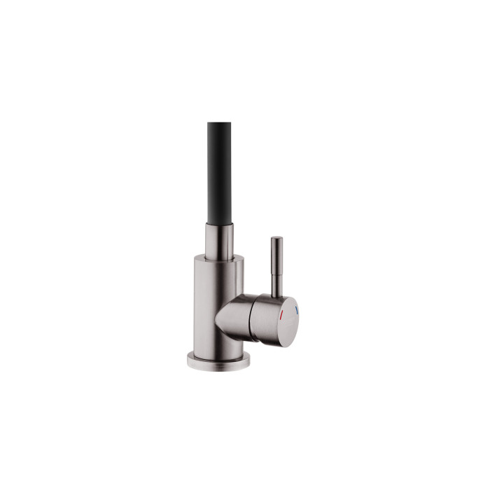 Змішувач для кухні Kroner KRP Edelstahl Klassisch - PVD035BLK