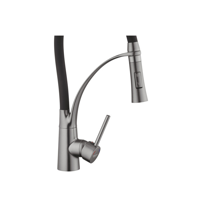 Змішувач для кухні Kroner KRP Ersel - GRP03393BLK